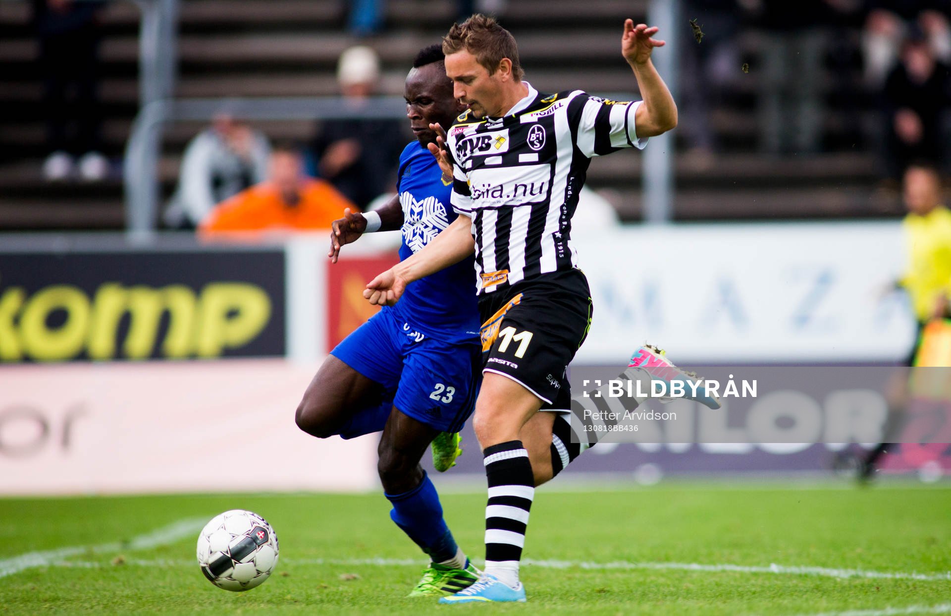 Landskronas Fredrik Olsson gör 3-0 och Östersunds Samuel