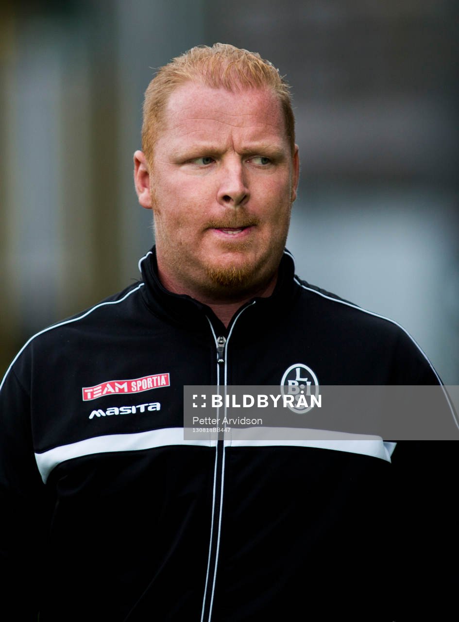 Landskornas tränare Jörgen Pettersson