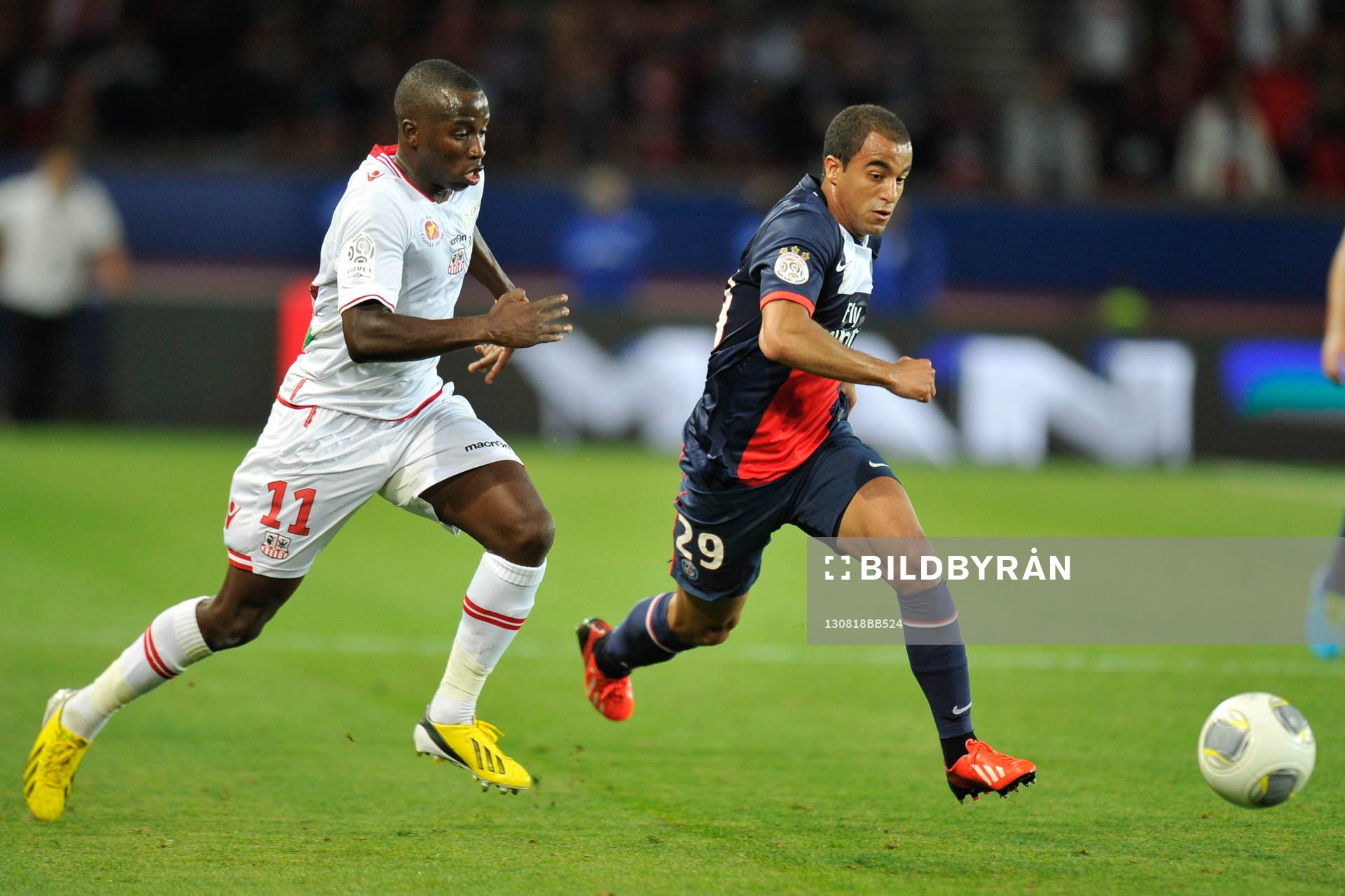 Lucas MOURA / Sigamary DIARRA - 18.08.2013 - Paris Saint