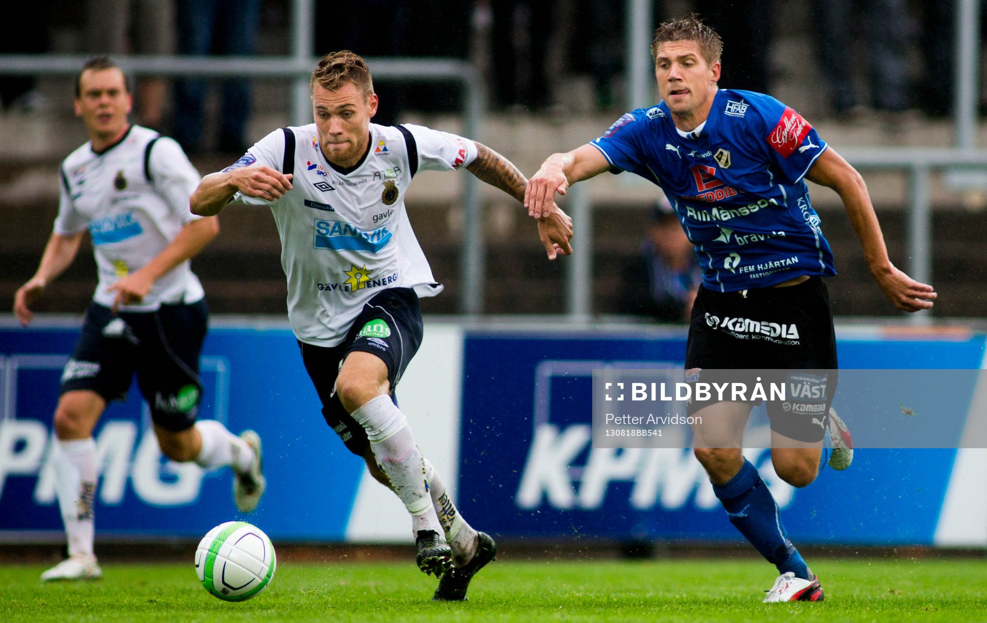 Gefles David Fällman och Halmstad Mikael Boman