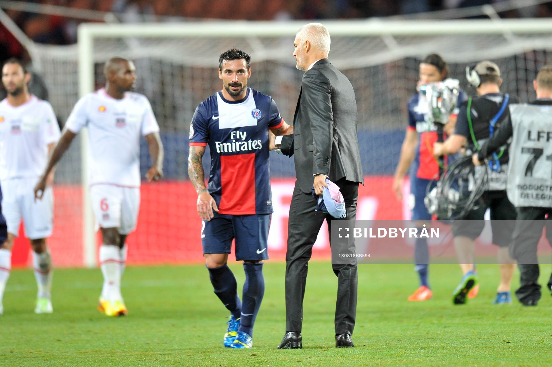 Ezequiel LAVEZZI / Fabrizio RAVANELLI  - 18.08.2013 - Paris