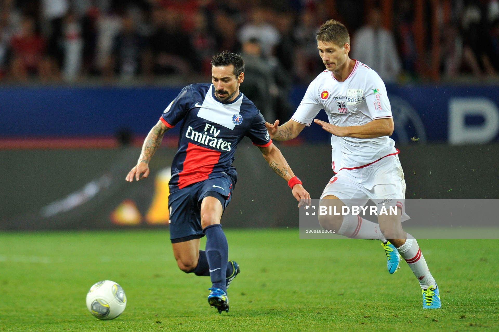 Ezequiel LAVEZZI  - 18.08.2013 - Paris Saint Germain /
