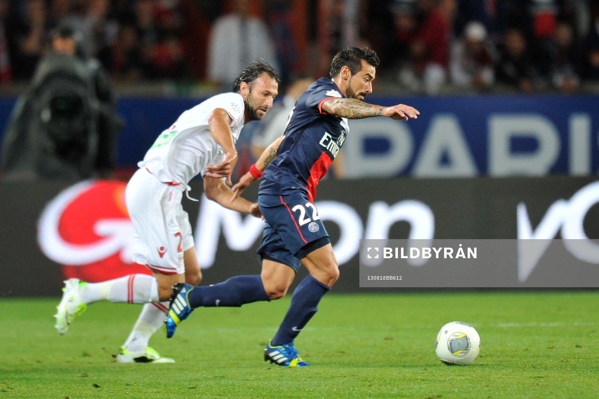 Cedric HENGBART / Ezequiel LAVEZZI  - 18.08.2013 - Paris