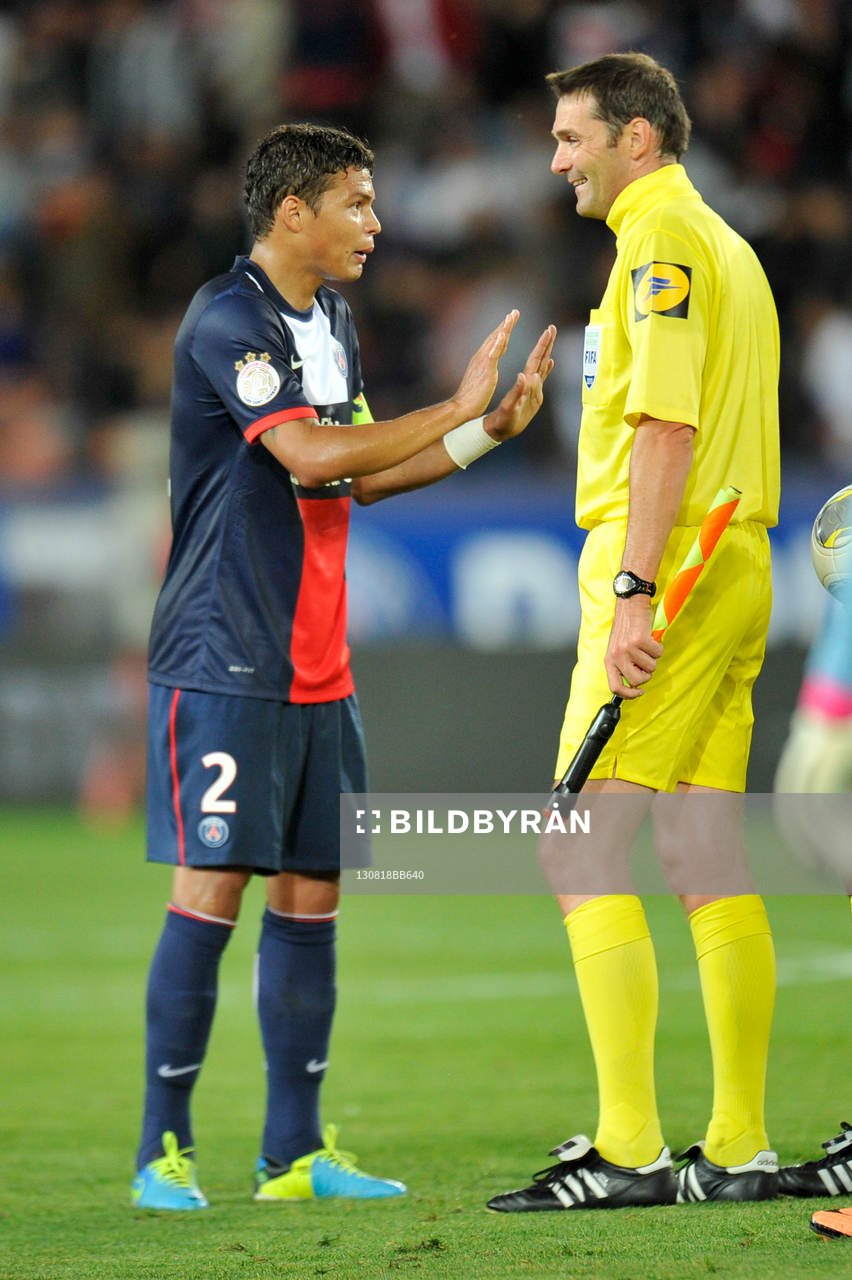 Thiago SILVA / LAURENT STIEN  - 18.08.2013 - Paris Saint