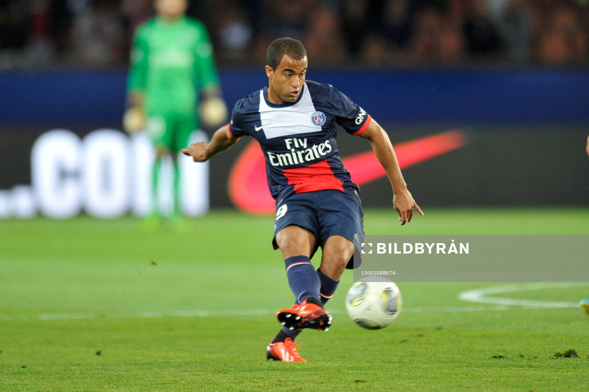 Lucas MOURA  - 18.08.2013 - Paris Saint Germain / Ajaccio -