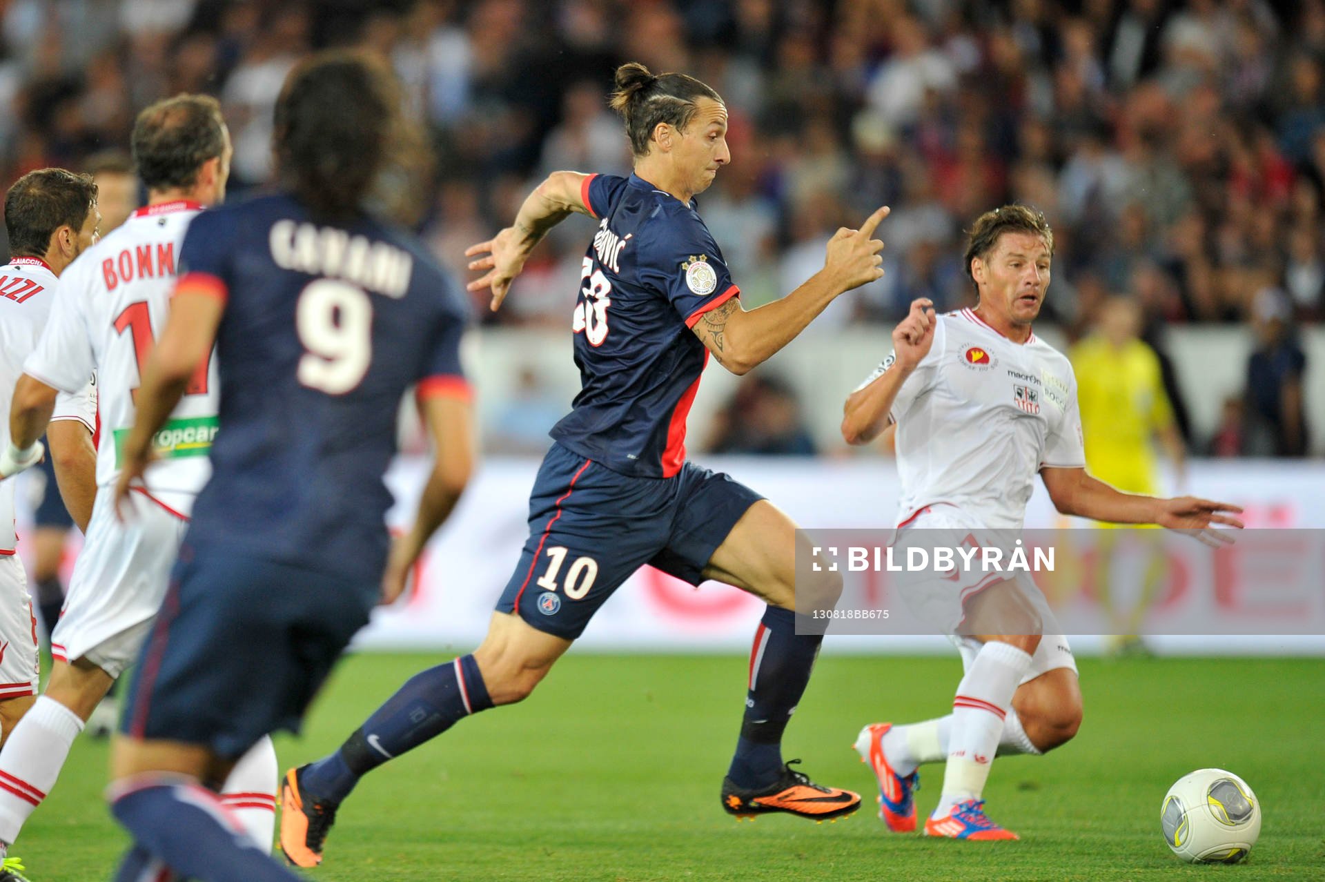 Zlatan IBRAHIMOVIC / Mehdi MOSTEFA  - 18.08.2013 - Paris