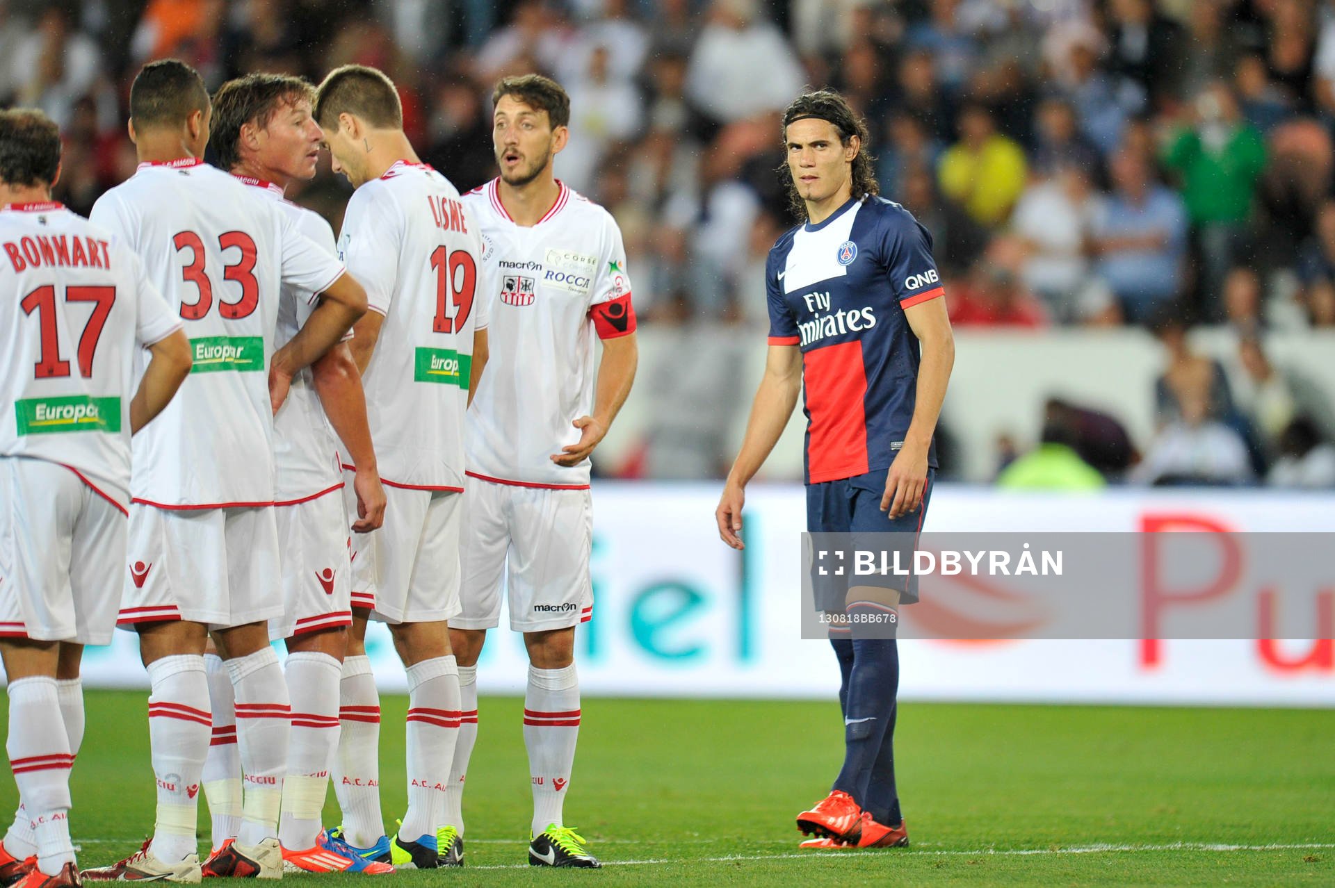 Edinson CAVANI  - 18.08.2013 - Paris Saint Germain /