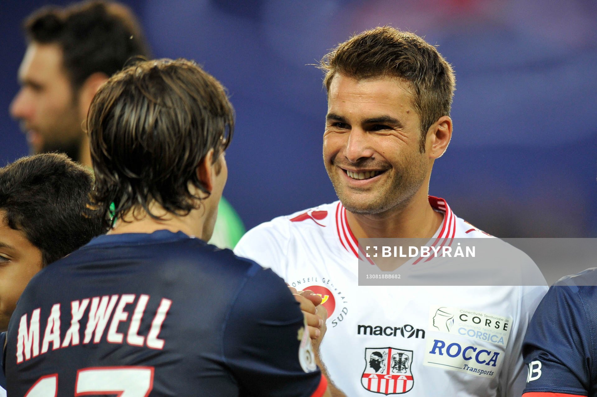 Maxwell SCHERRER / Adrian MUTU  - 18.08.2013 - Paris Saint