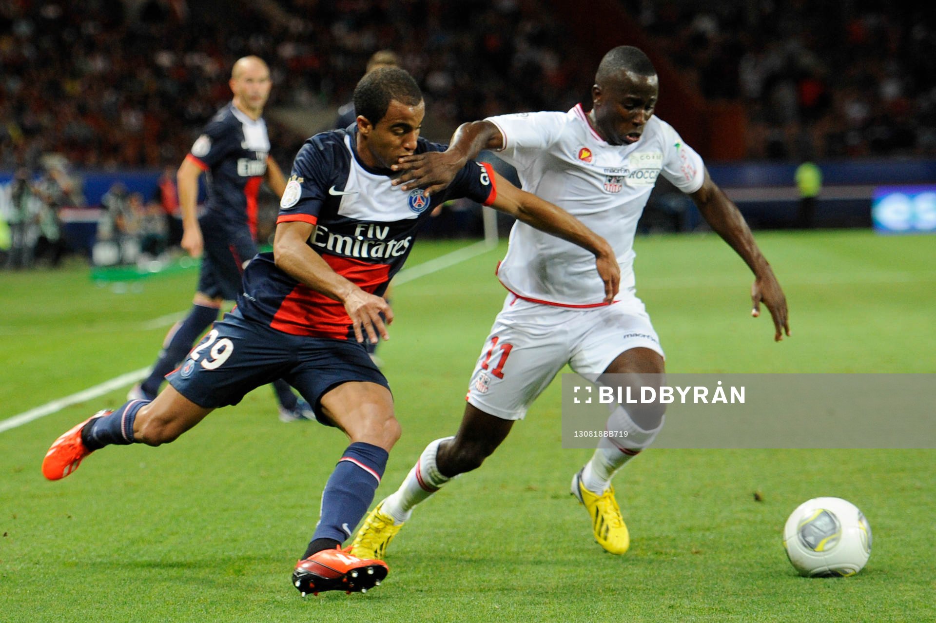 Lucas MOURA / Sigamary DIARRA  - 18.08.2013 - Paris Saint