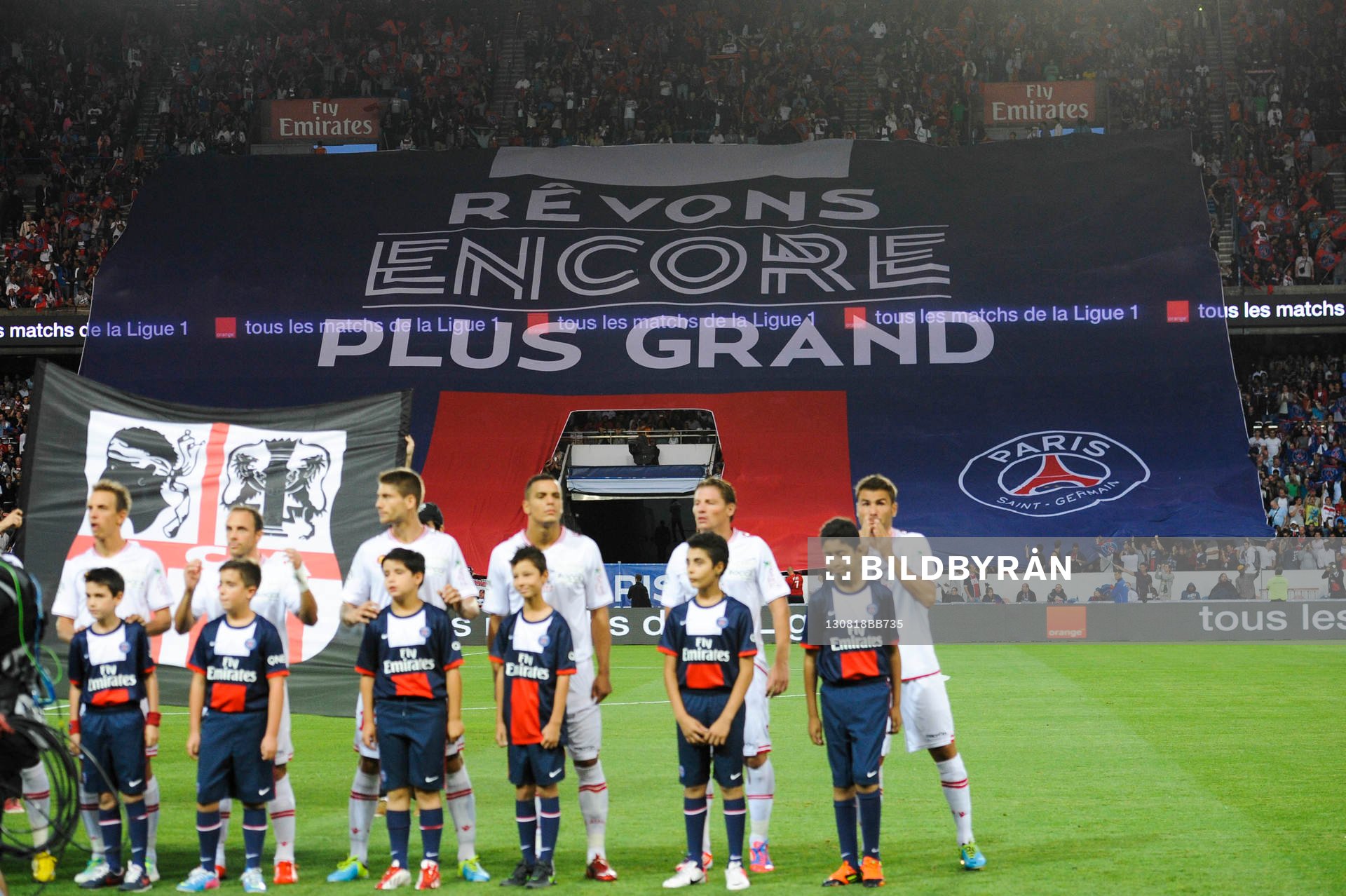 Supporters PSG  - 18.08.2013 - Paris Saint Germain /