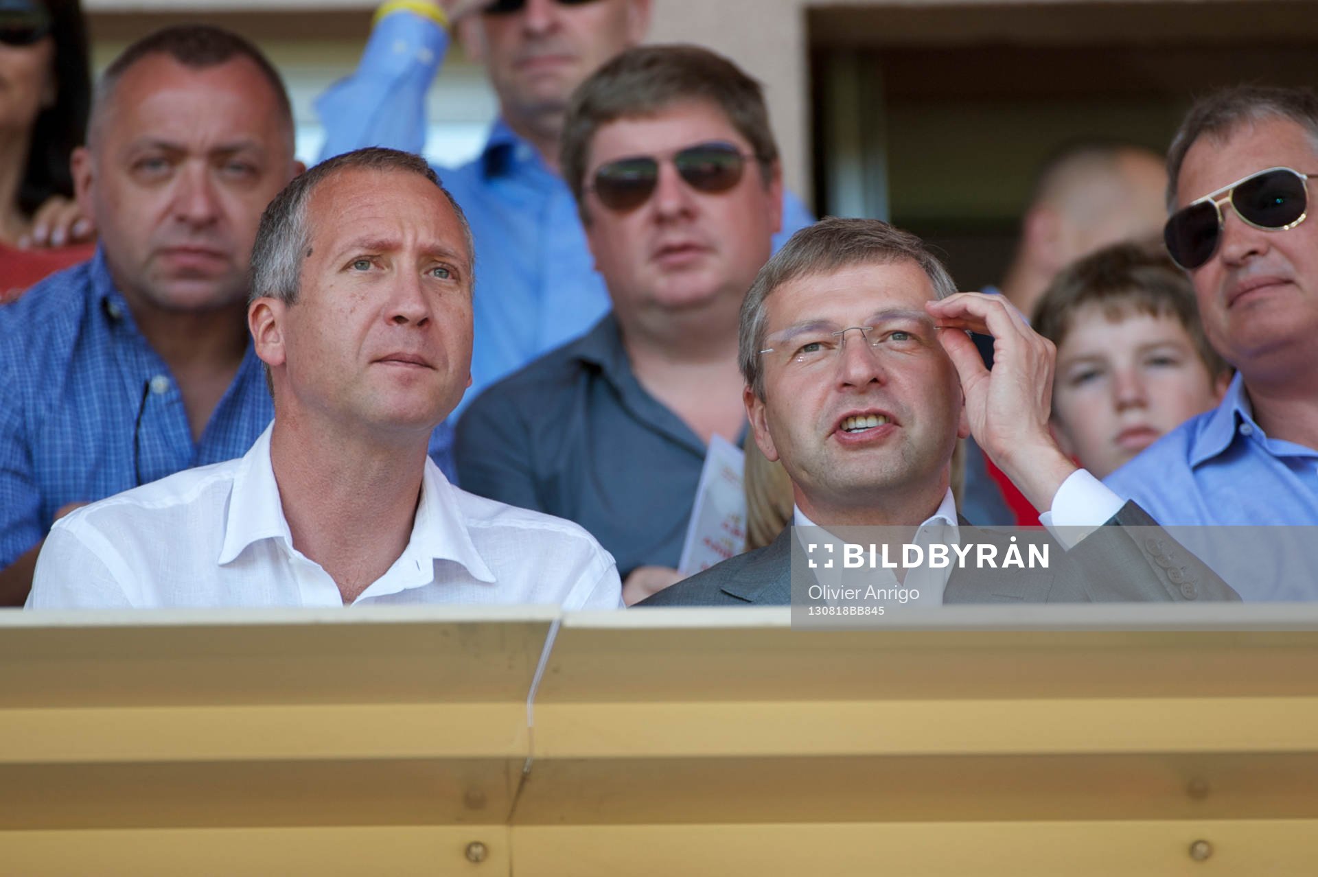  Fotboll, Franska ligan, Monaco - Montpellier: Dimitry Rybolovlev - 18.08.2013 - Monaco / Montpellier - 2eme journee de Ligue 1 -