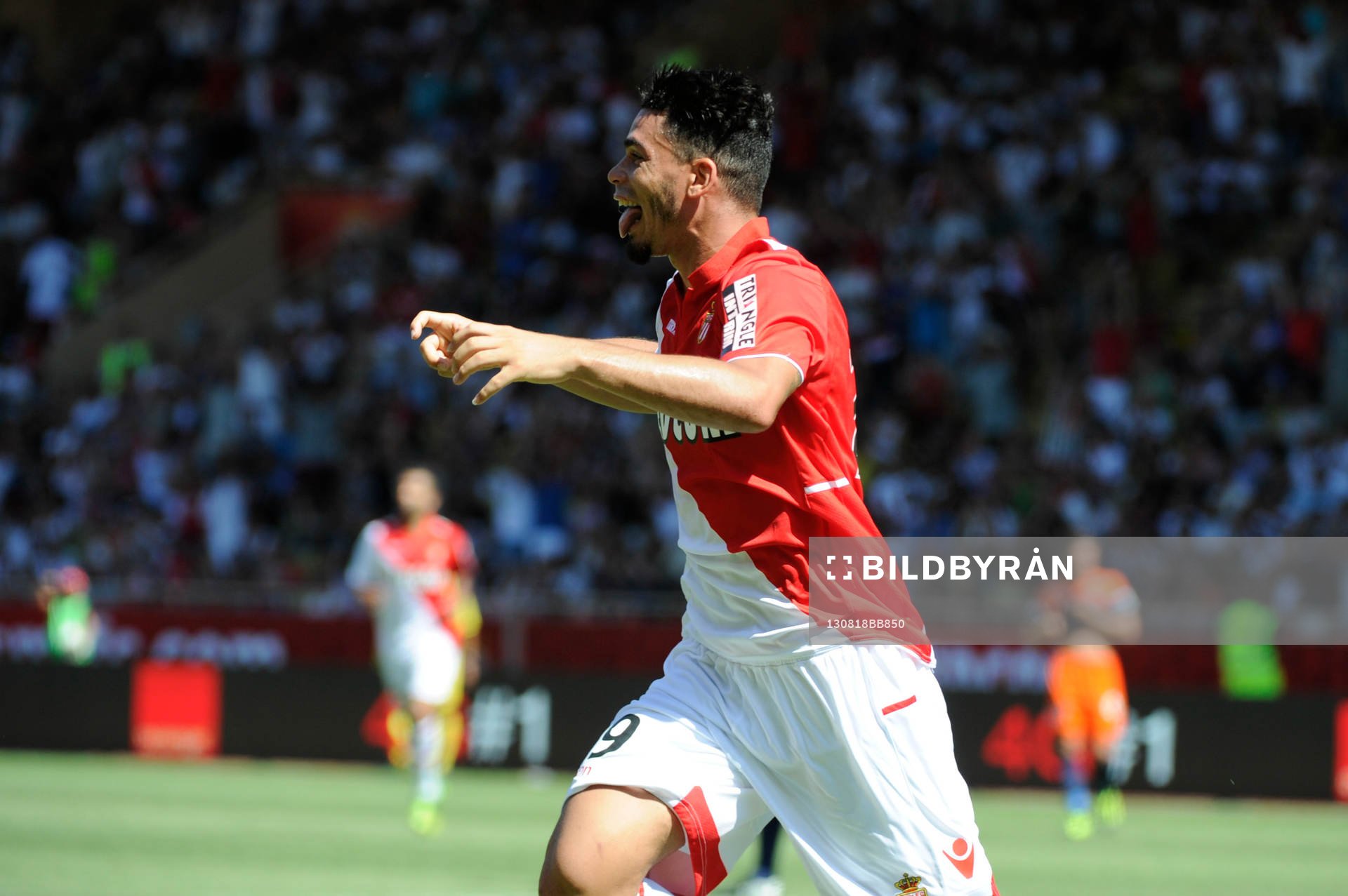  Fotboll, Franska ligan, Monaco - Montpellier: Emmanuel Riviere - 18.08.2013 - Monaco / Montpellier - 2eme journee de Ligue 1 -