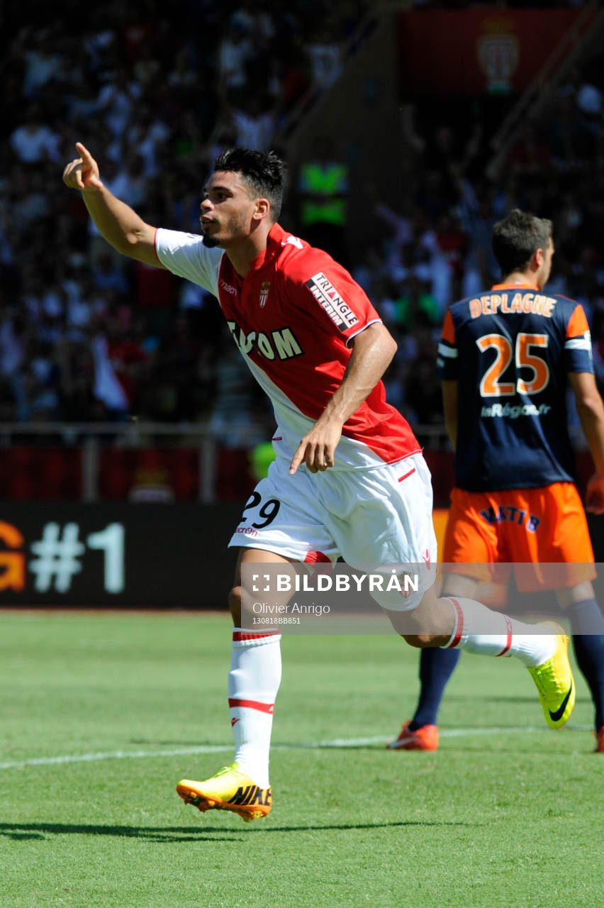  Fotboll, Franska ligan, Monaco - Montpellier: Emmanuel Riviere - 18.08.2013 - Monaco / Montpellier - 2eme journee de Ligue 1 -