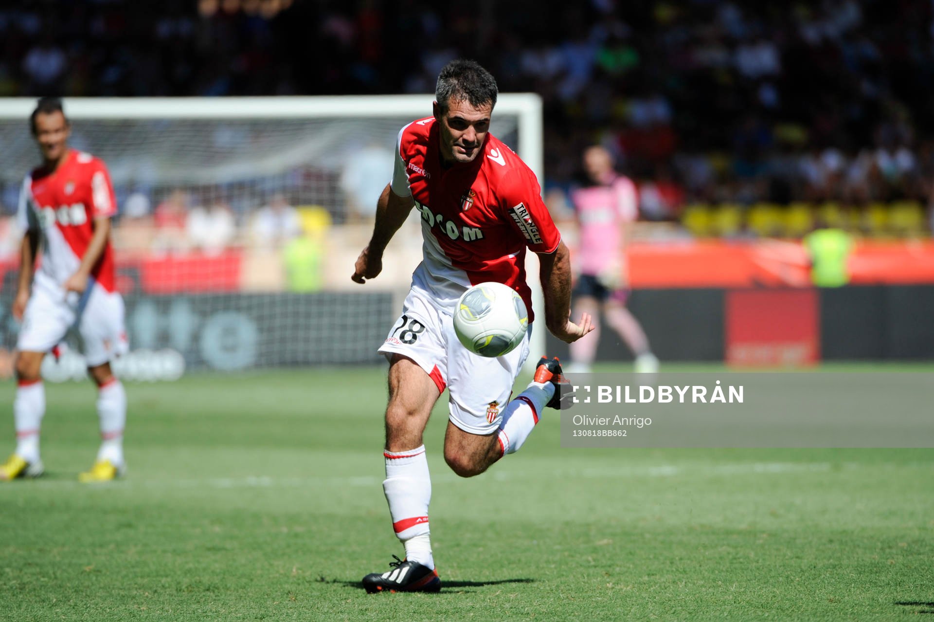  Fotboll, Franska ligan, Monaco - Montpellier: Jeremy Toulalan - 18.08.2013 - Monaco / Montpellier - 2eme journee de Ligue 1 -