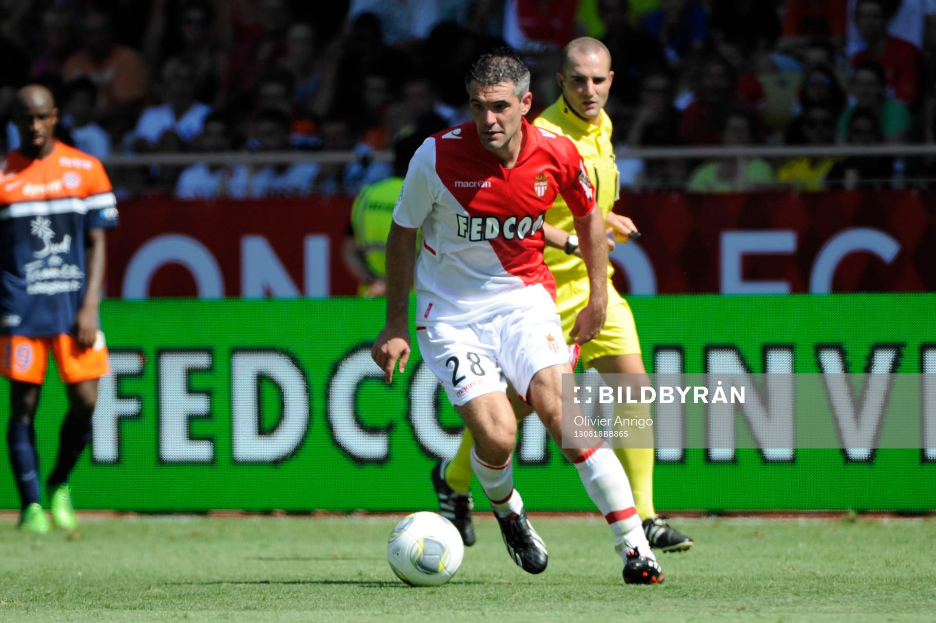 Jeremy Toulalan - 18.08.2013 - Monaco / Montpellier - 2eme