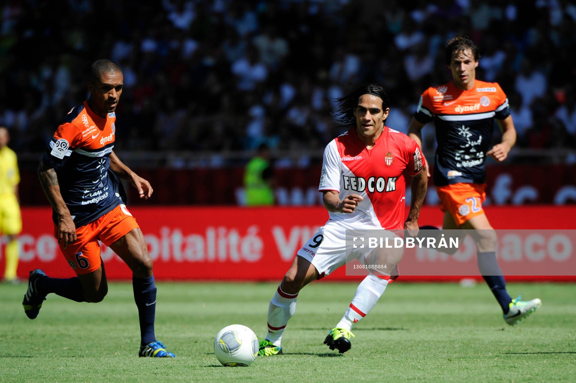 Radamel Falcao - 18.08.2013 - Monaco / Montpellier - 2eme