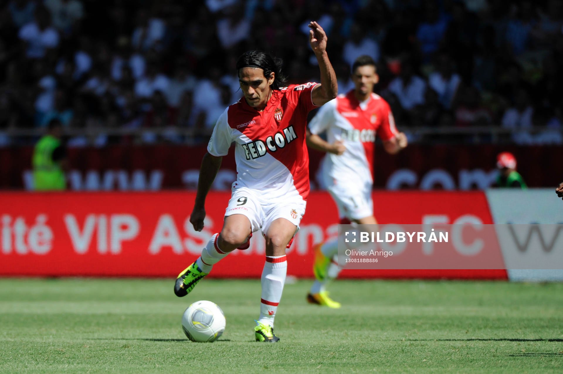 Radamel Falcao - 18.08.2013 - Monaco / Montpellier - 2eme