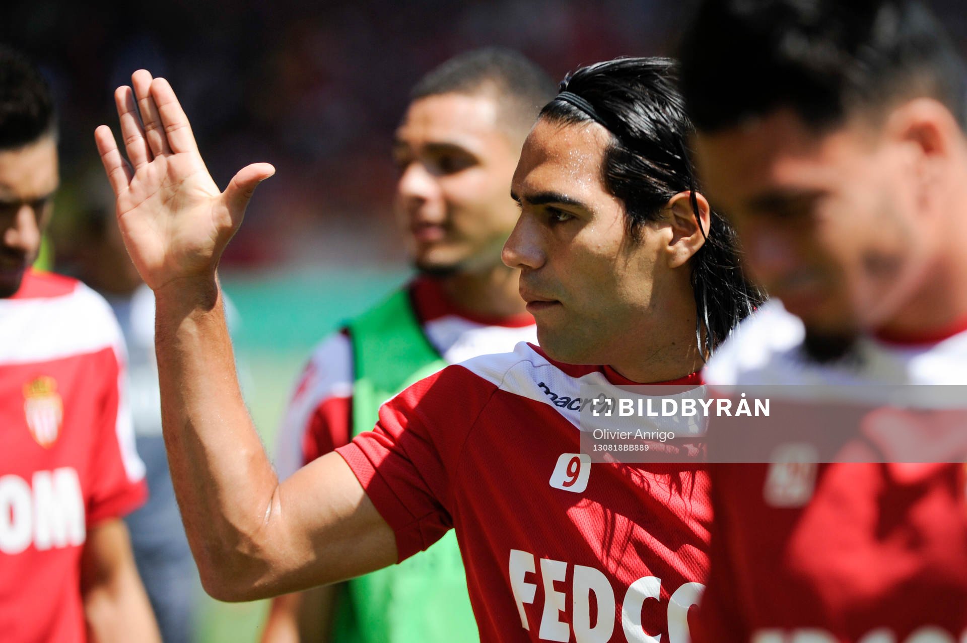 Radamel Falcao - 18.08.2013 - Monaco / Montpellier - 2eme