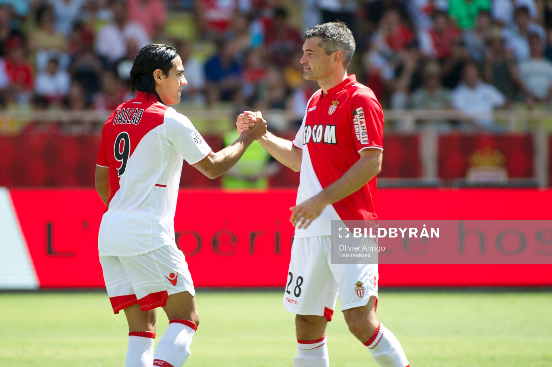 Radamel Falcao / Jeremy Toulalan - 18.08.2013 - Monaco /