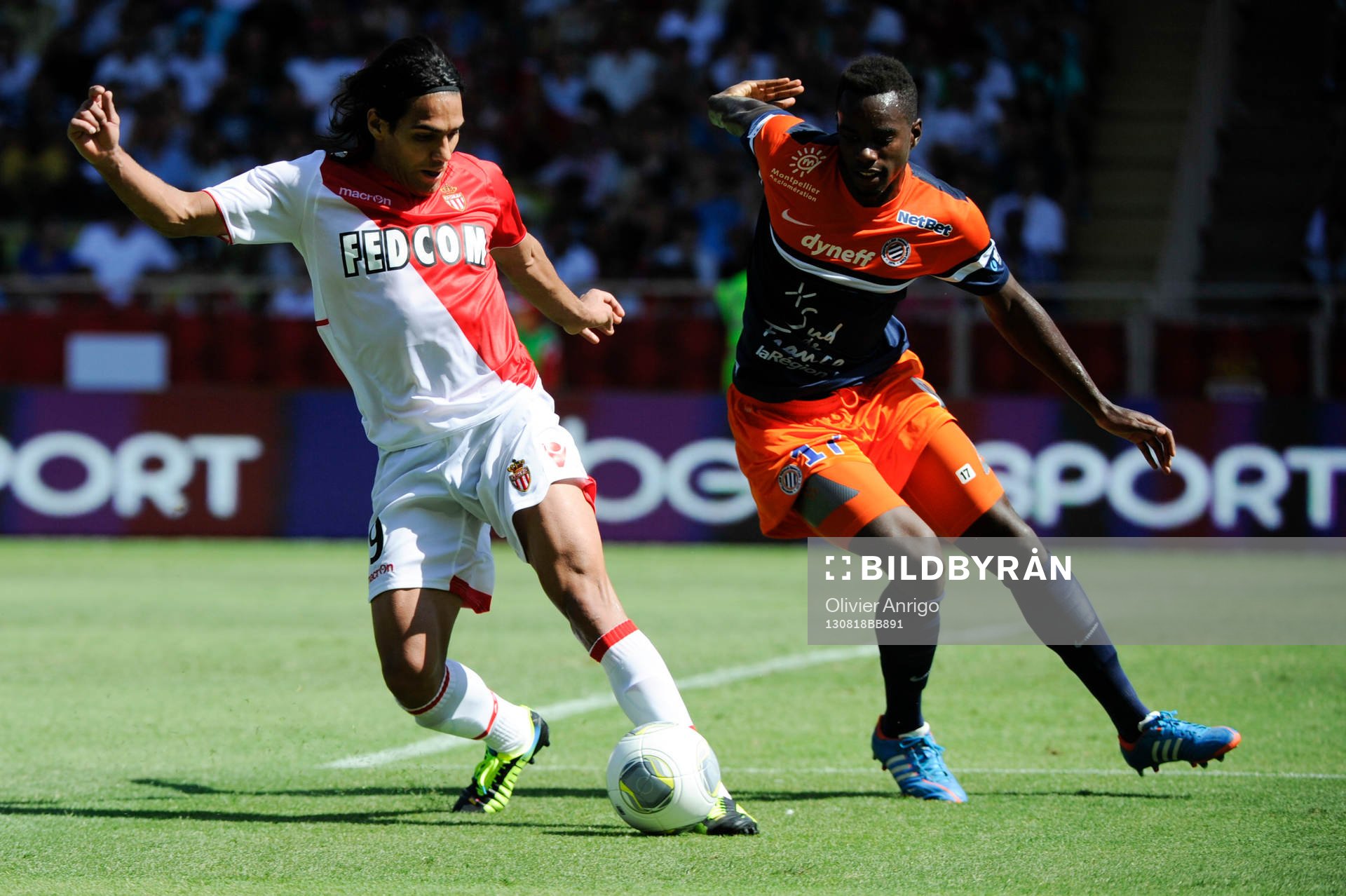 Radamel Falcao / Melontsa teddy Mezague - 18.08.2013 -