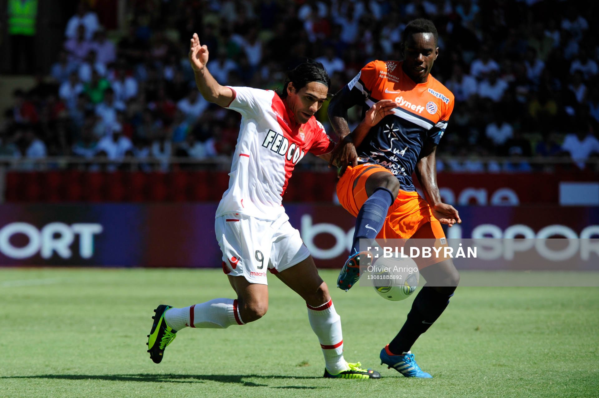 Radamel Falcao / Melontsa teddy Mezague - 18.08.2013 -