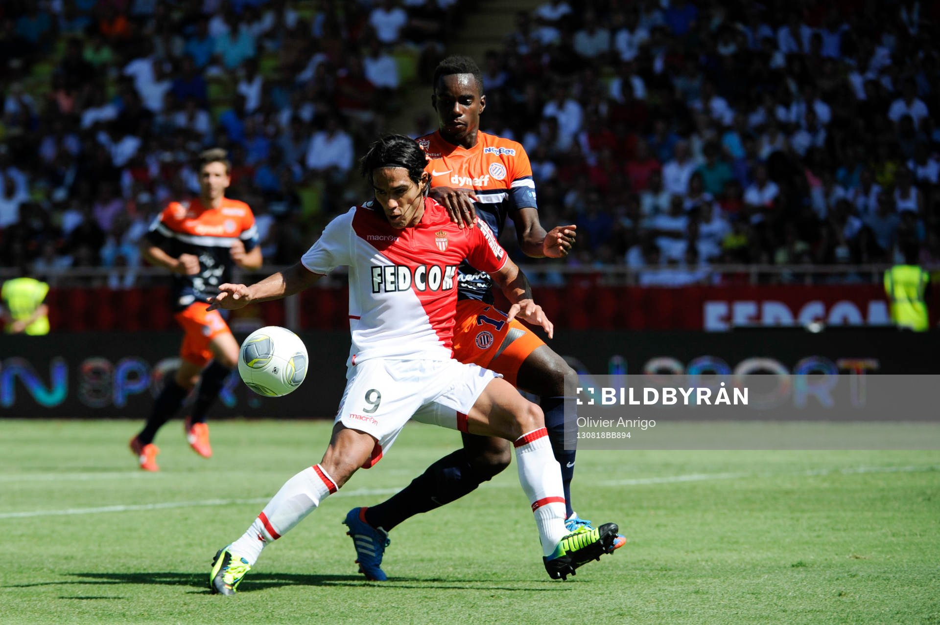 Radamel Falcao / Melontsa teddy Mezague - 18.08.2013 -