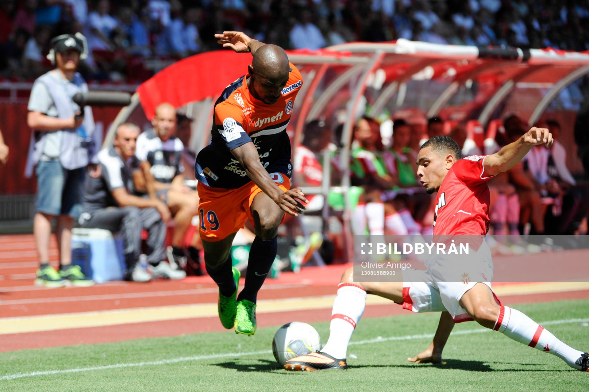 Souleymane Camara / Layvin Kurzawa - 18.08.2013 - Monaco /