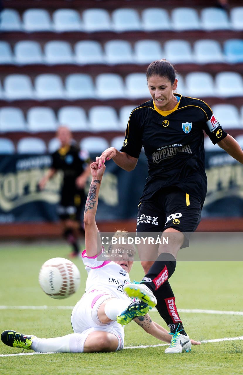 Göteborgs Yael Averbuch, och Malmös Anja Mittag