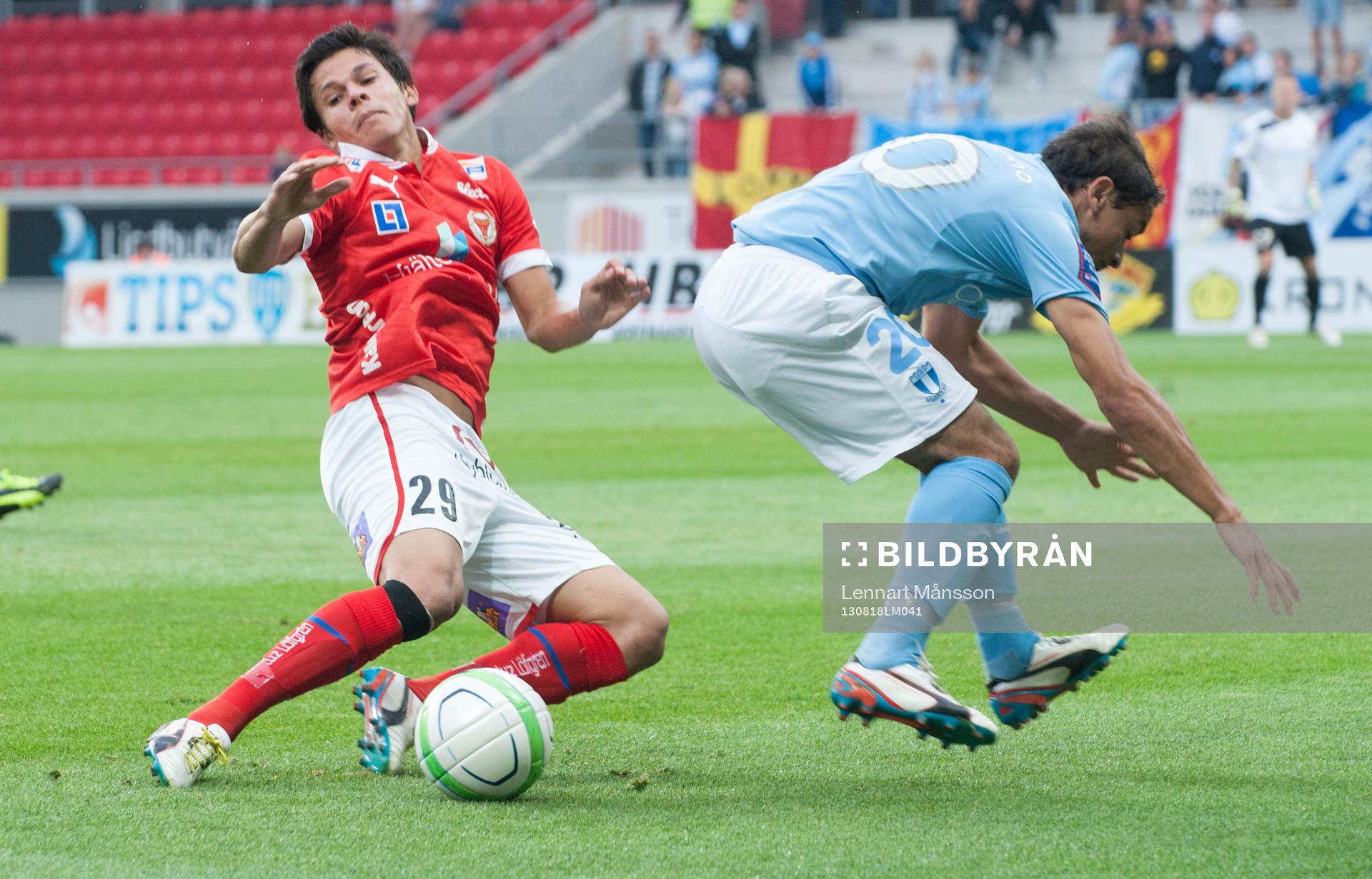 Romario Sipiao, Kalmar och Jiloan Hamad, Malmö