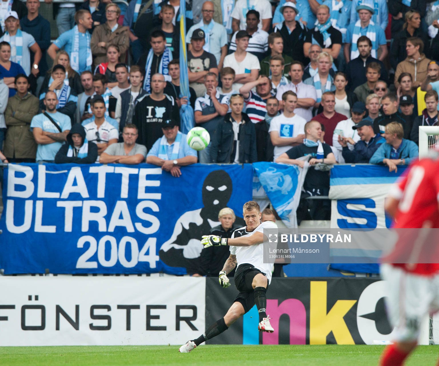 Johan Dahlin, målvakt, Malmö i