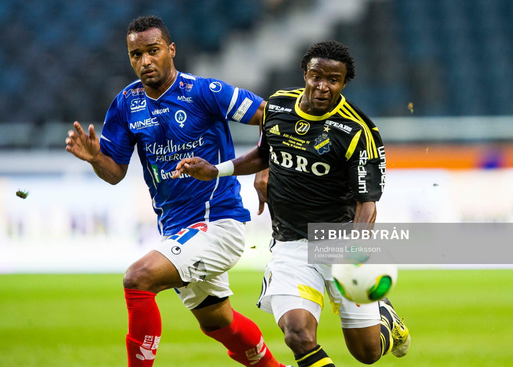 Åtvidabergs Alberis Sérigo Angel da Silva och AIKs
