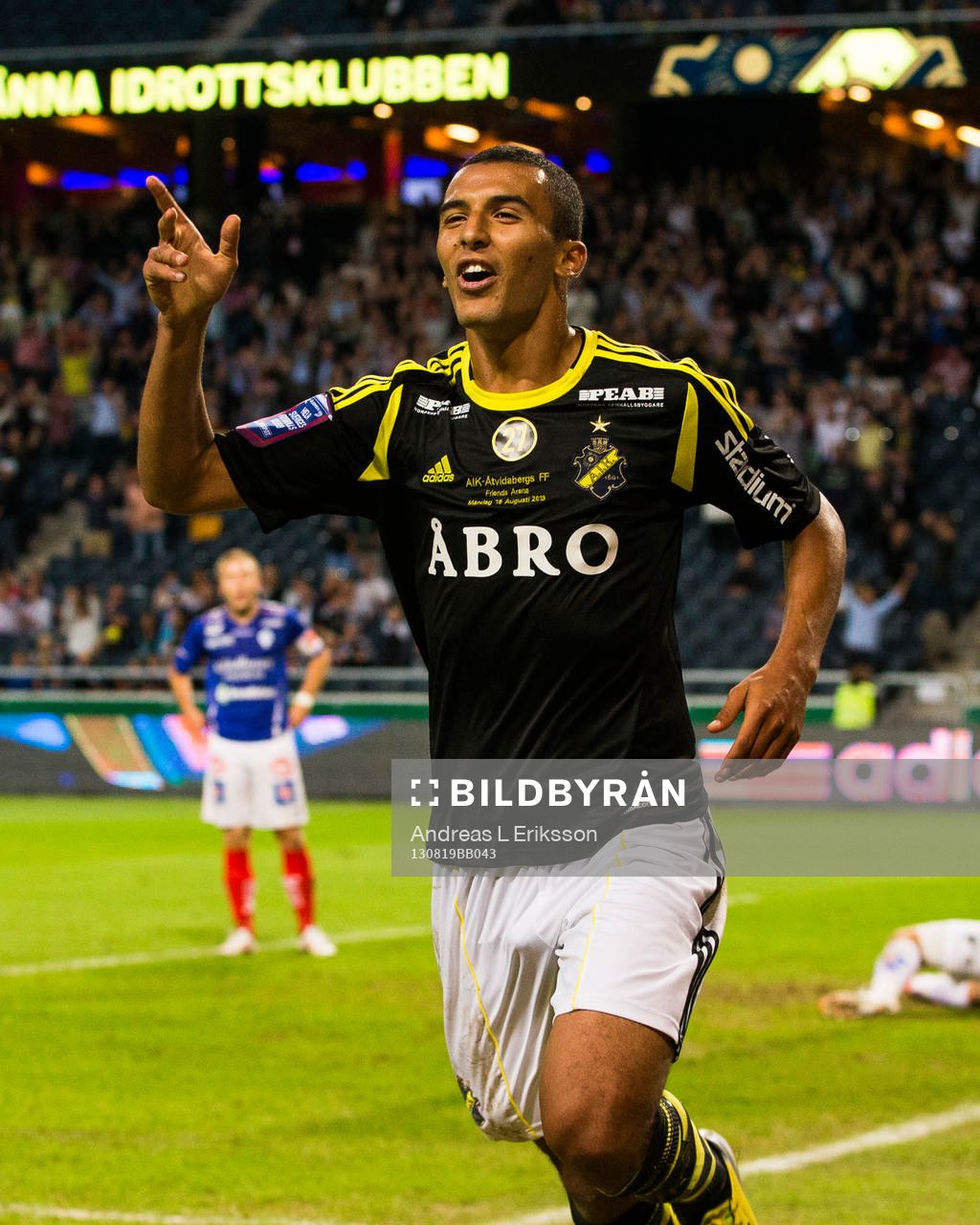 AIKs Nabil Bahoui jublar