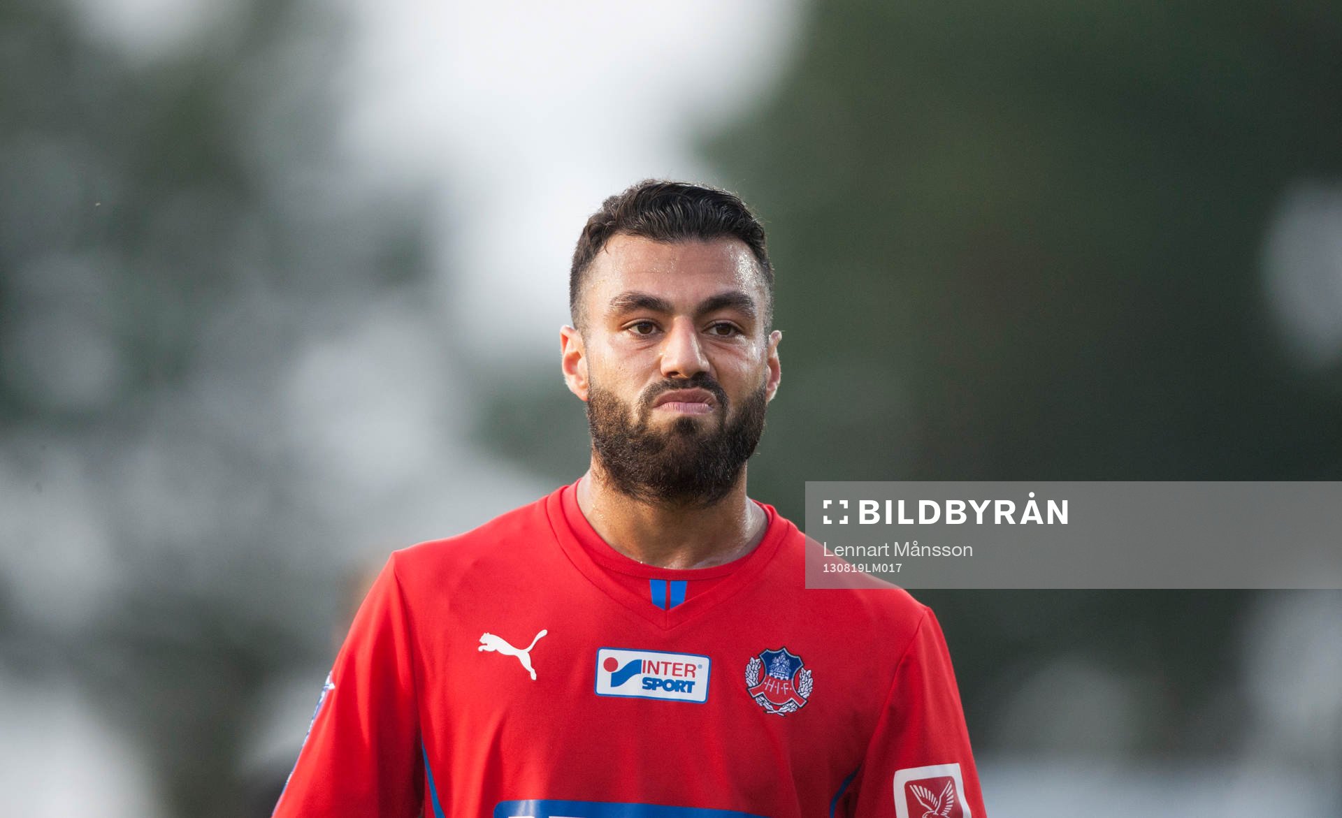 Imad Khalili, Helsingborg, deppar i