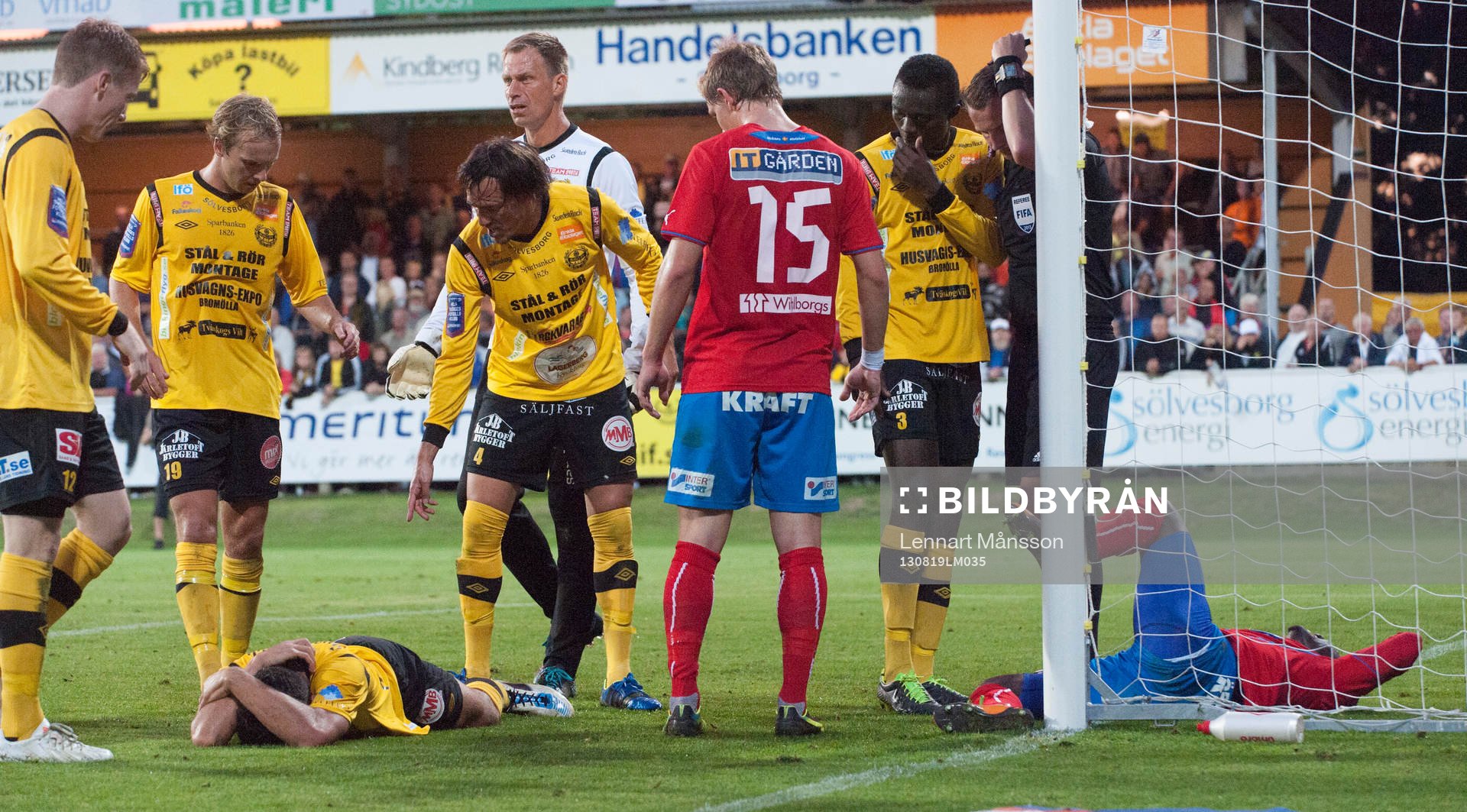 Utvisning, David Accam, Helsingborg,  i