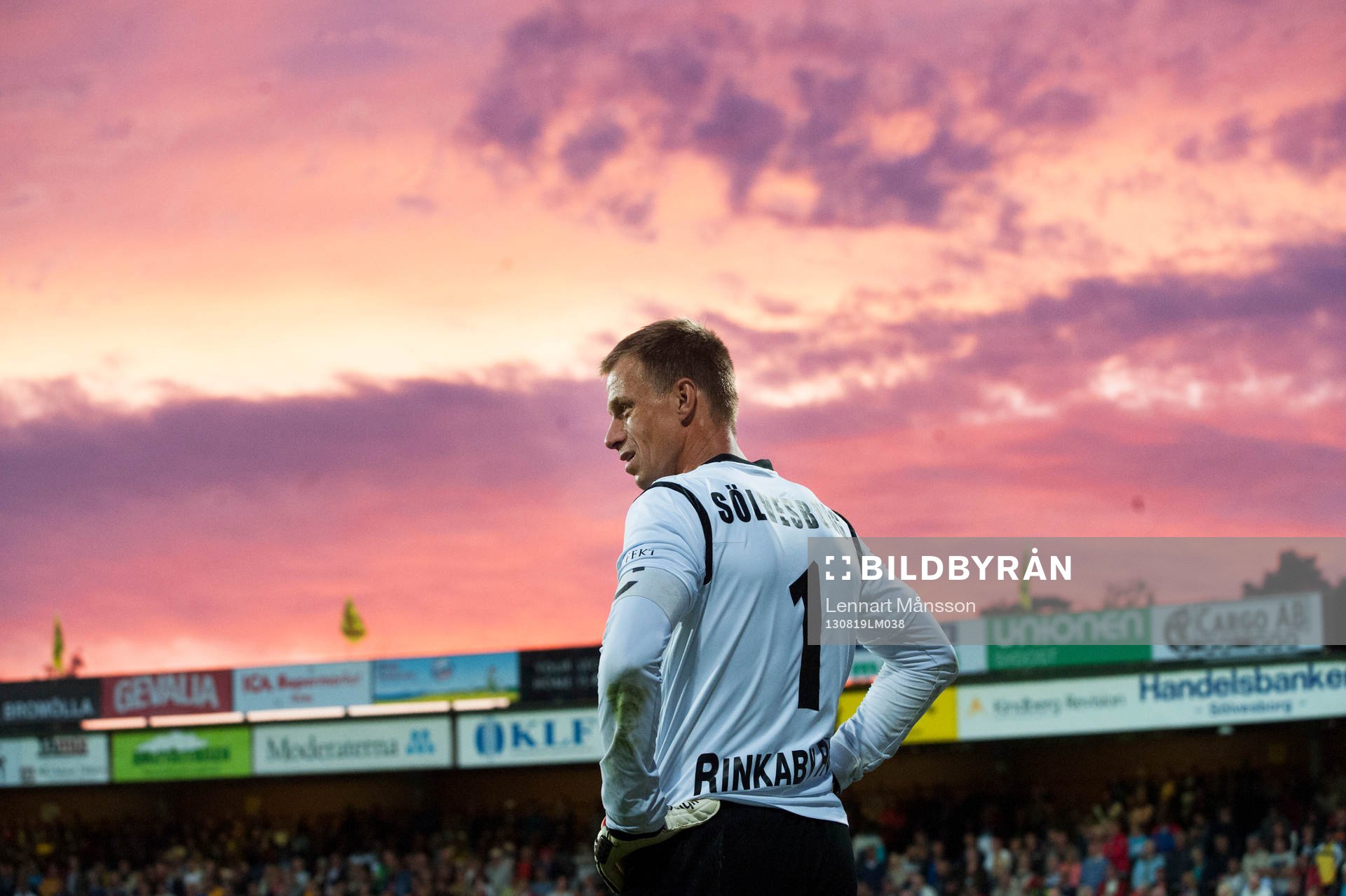 Fotboll, allsvenskan, Mjällby - Helsingborg: Mattias Asper, Mjällby,  i den allsvenska matchen mellan Mjällby och Helsingborg.