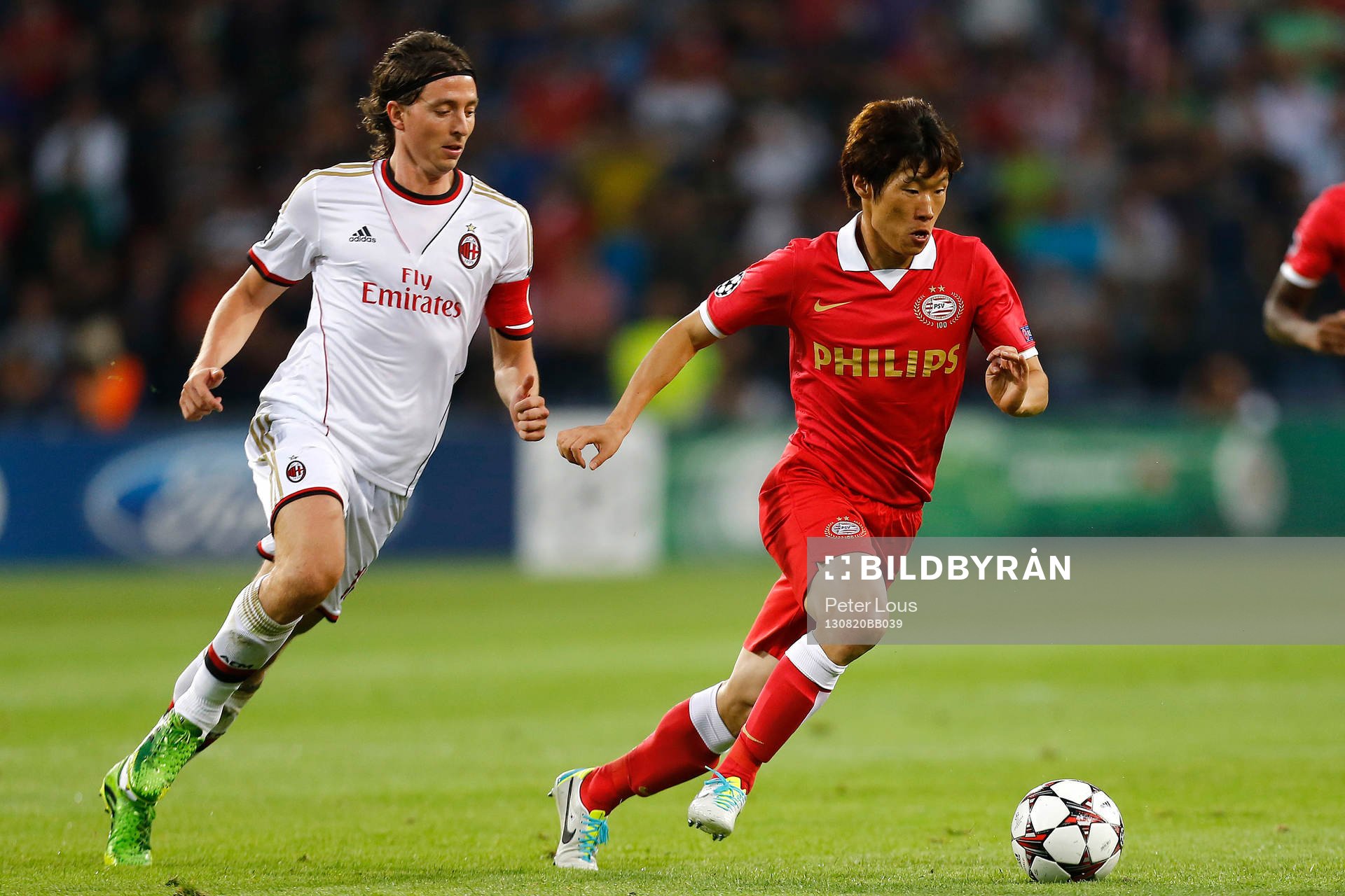 Fotboll, Kval till Champions League, PSV Eindhoven – AC