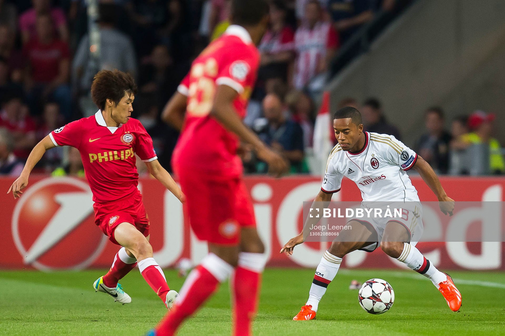 Fotboll, Kval till Champions League, PSV Eindhoven – AC