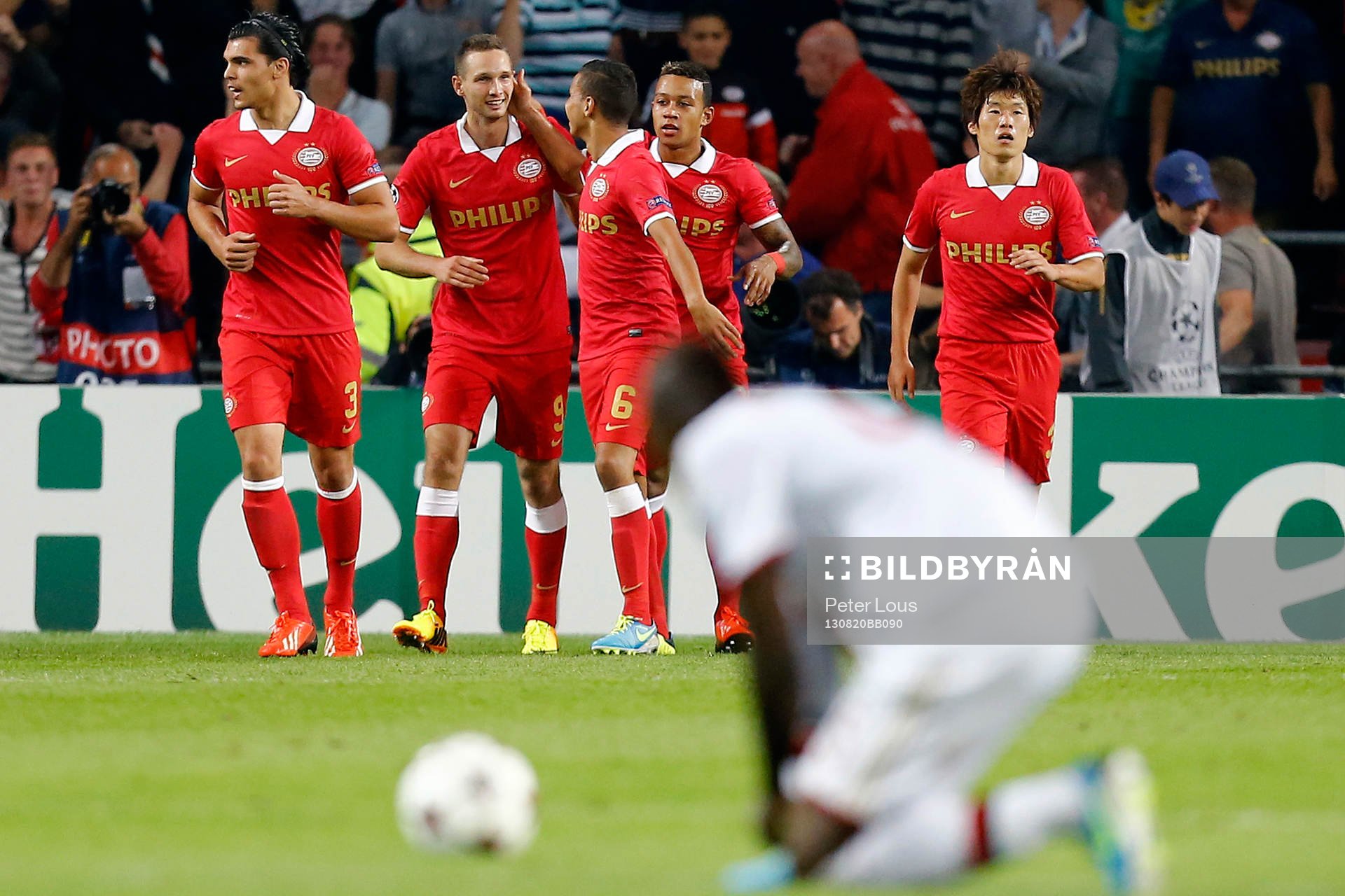 Fotboll, Kval till Champions League, PSV Eindhoven – AC