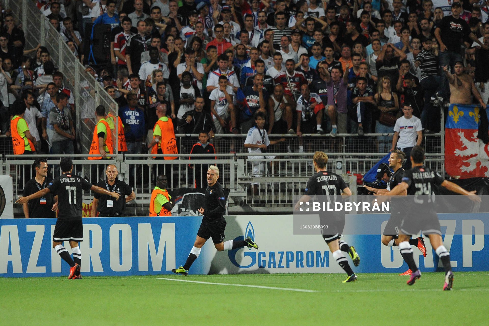 Fotboll, Kval till Champions League, Olympique Lyon - Real
