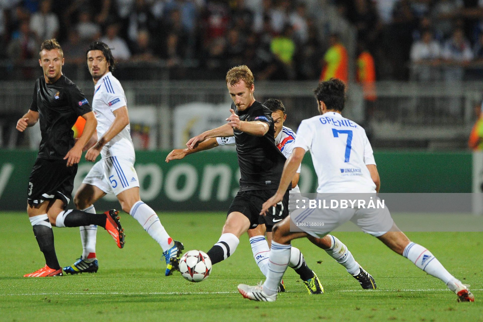 Fotboll, Kval till Champions League, Olympique Lyon - Real