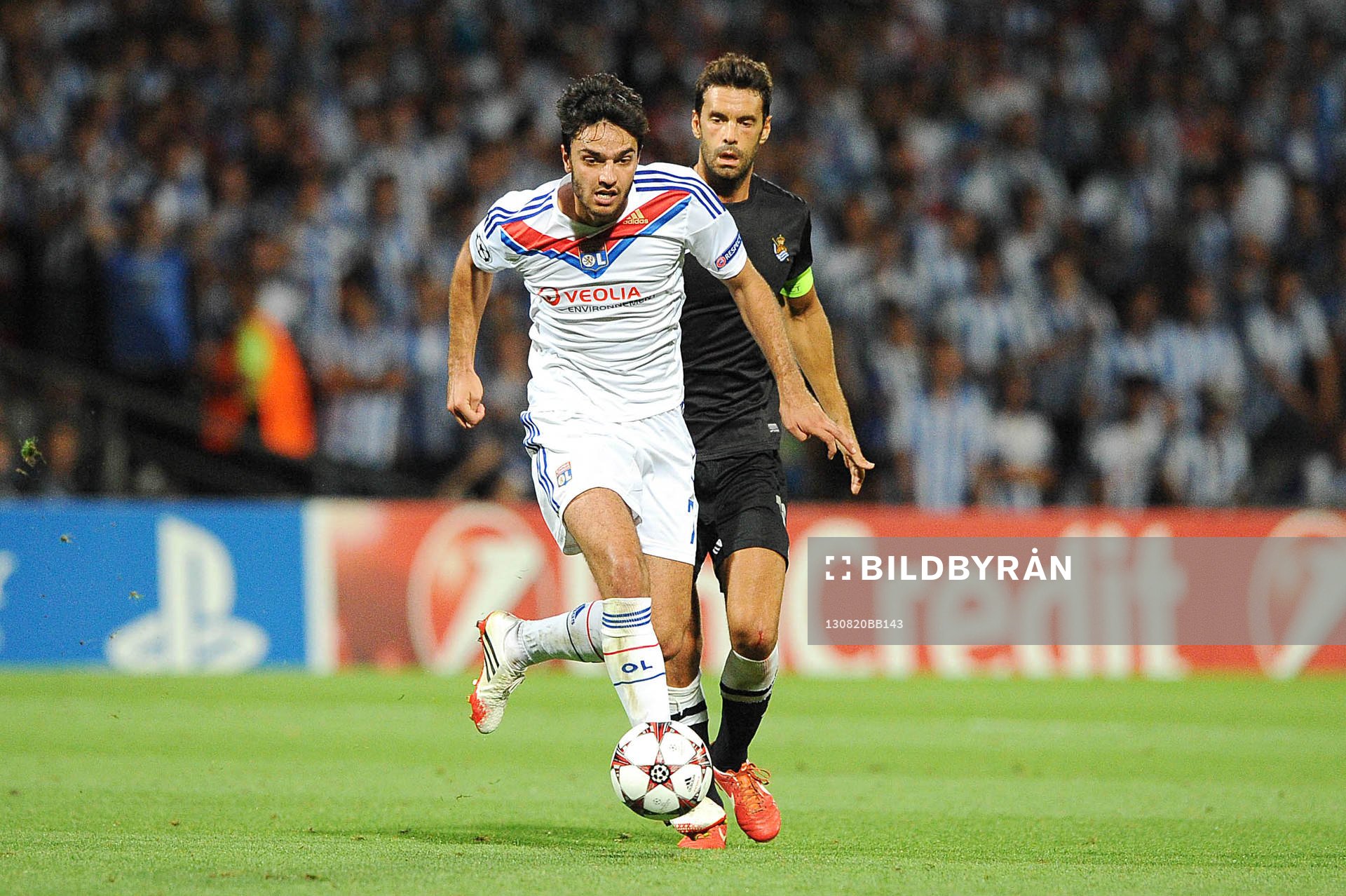 Fotboll, Kval till Champions League, Olympique Lyon - Real