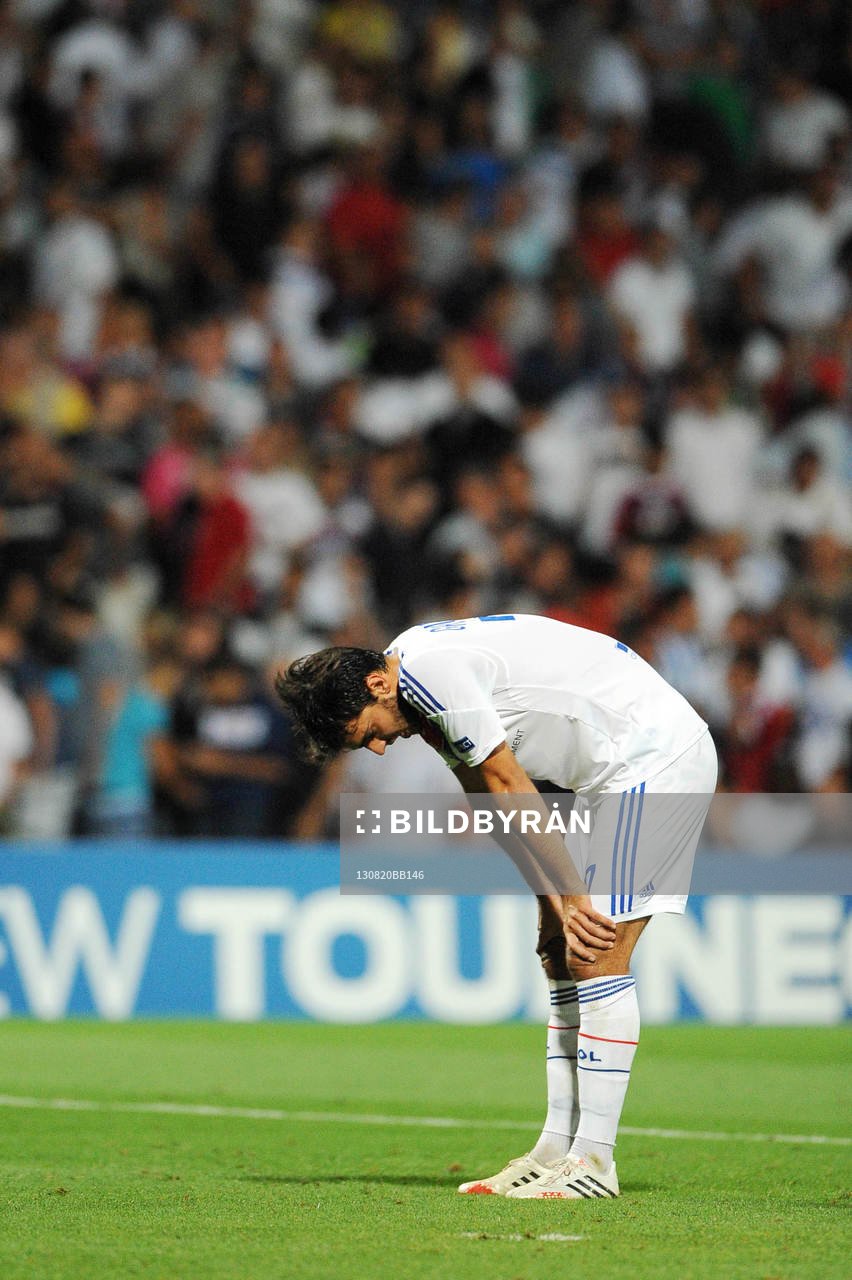 Fotboll, Kval till Champions League, Olympique Lyon - Real Sociedad: Clement GRENIER - 20.08.2013 - Lyon / Real Sociedad - Ligue des Champions Play Off