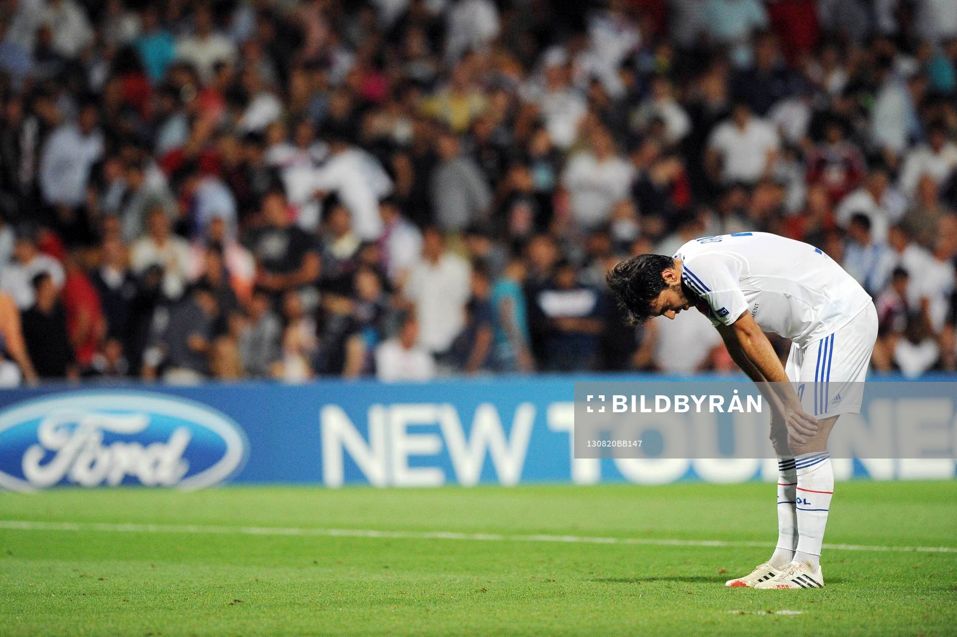 Fotboll, Kval till Champions League, Olympique Lyon - Real Sociedad: Clement GRENIER - 20.08.2013 - Lyon / Real Sociedad - Ligue des Champions Play Off