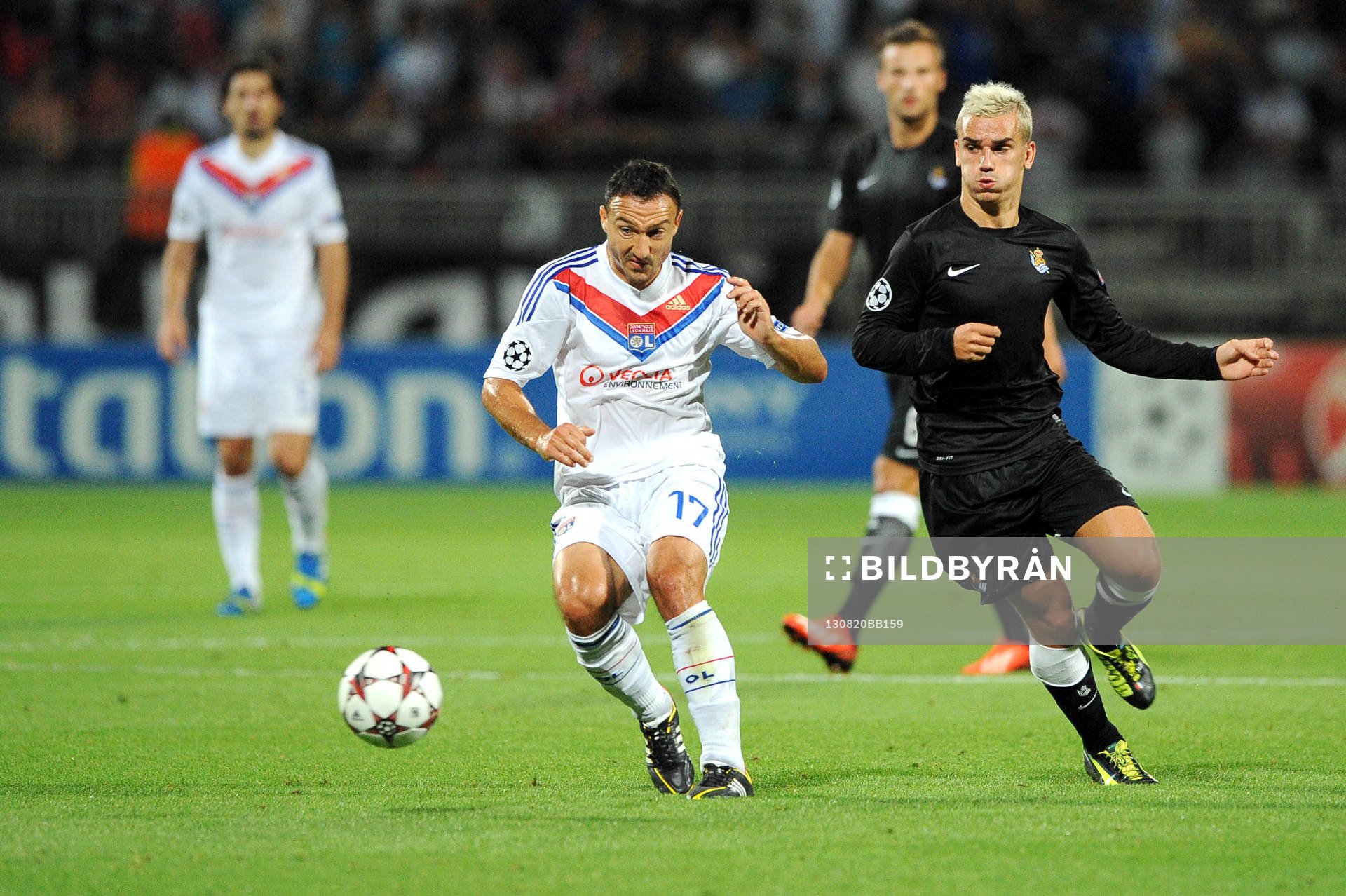 Fotboll, Kval till Champions League, Olympique Lyon - Real