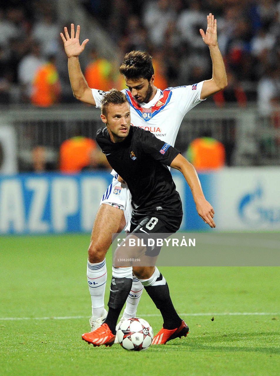 Fotboll, Kval till Champions League, Olympique Lyon - Real