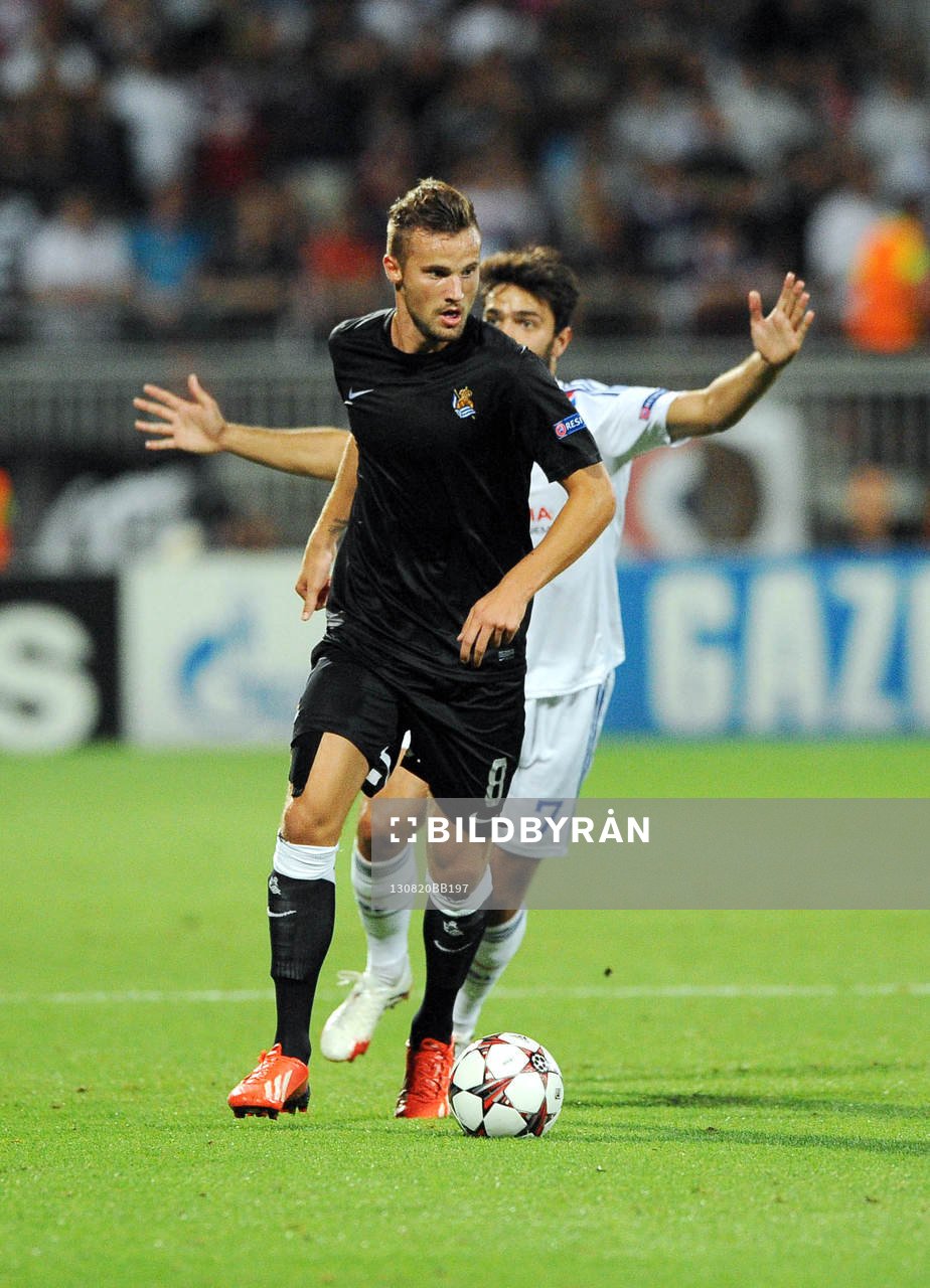 Fotboll, Kval till Champions League, Olympique Lyon - Real