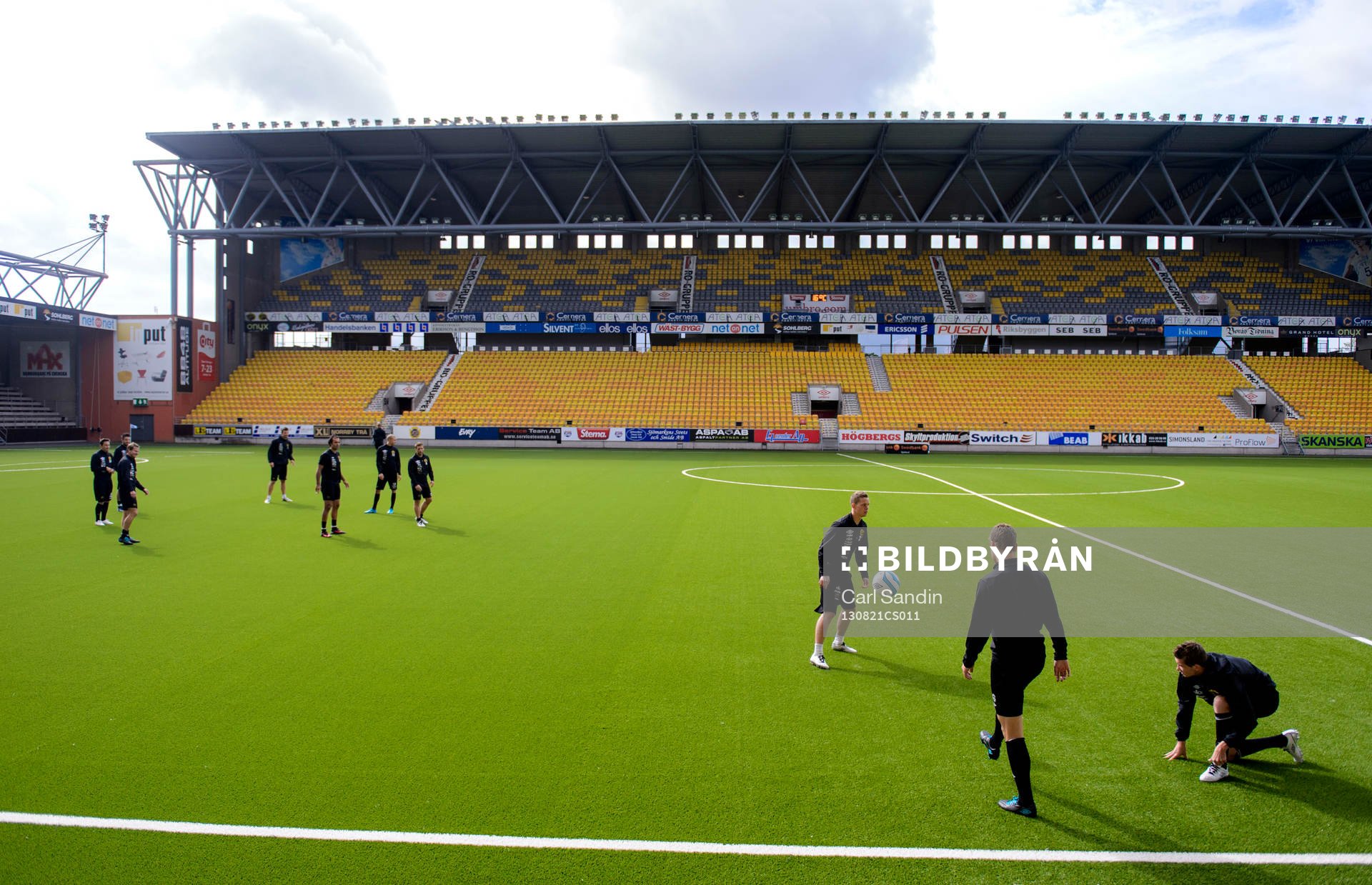 Elfsborgs lag värmer upp på Borås Arena