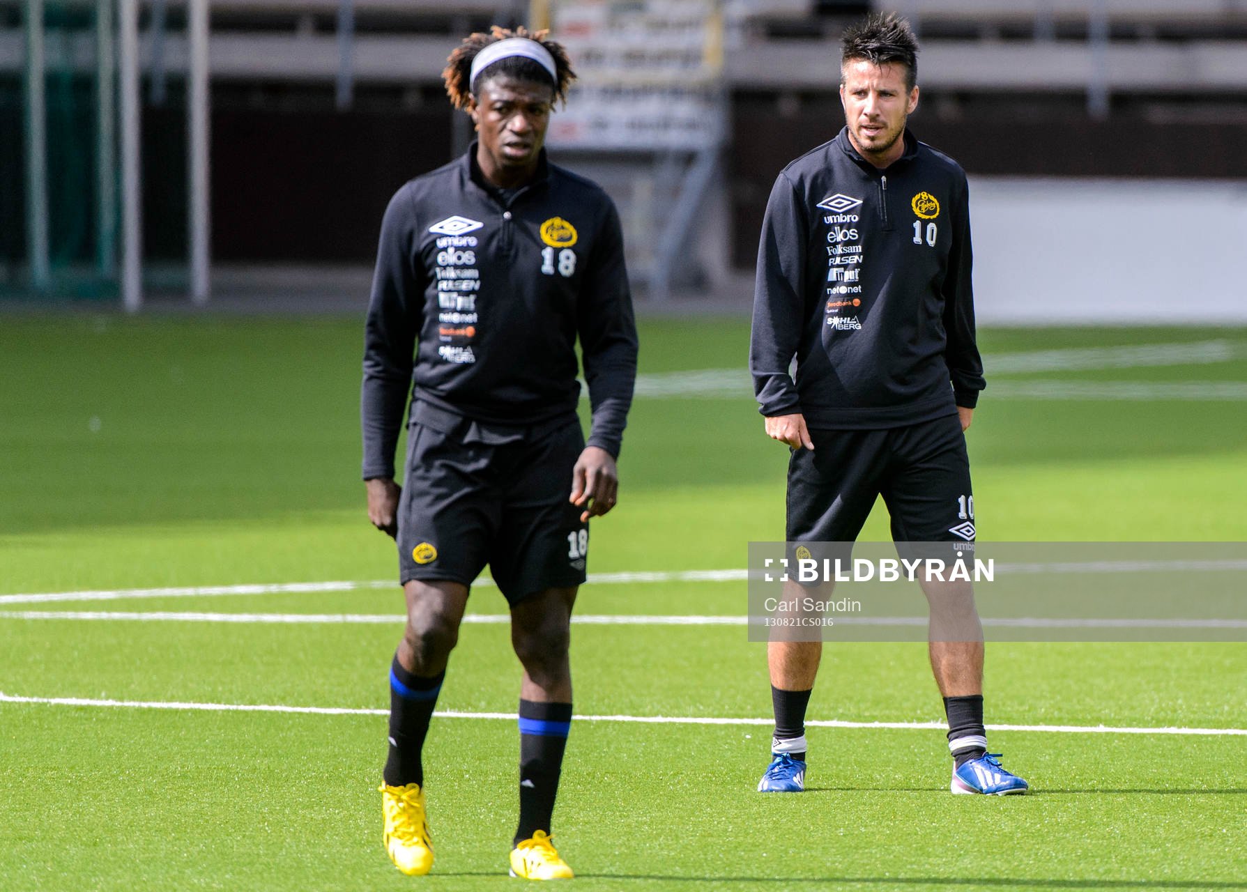 Elfsborgs Mohamed Bangura och Mikkel Beckmann