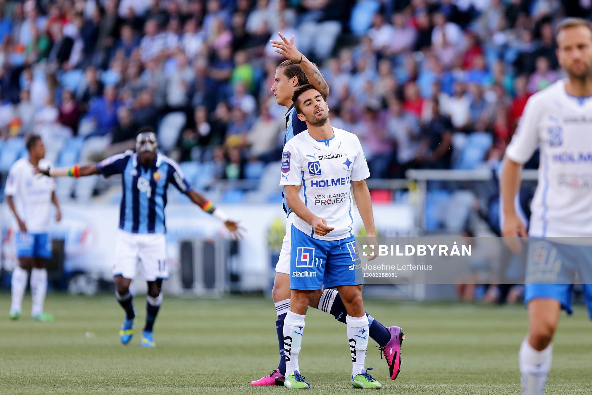 Djurgårdens Aleksandar Prijovic jublar