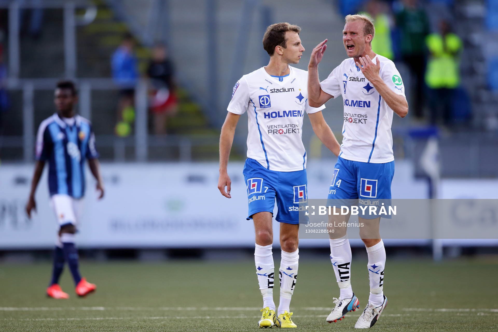 Norrköpings Lars Christian Krogh Gerson och Andreas